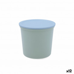 Jar Quid Inspira With Lid 500 ml Green Plastic (12 Units)