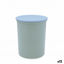 Jar Quid Inspira With Lid 800 ml Green Plastic (12 Units)