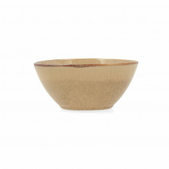 Bowl Bidasoa Ikonic Ceramic Brown (15.8 x 15 x 7 cm) (Pack 6x)