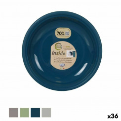 Плоская тарелка Dem Inside Plastic Ø 25 x 25 x 2 см (36 шт.)