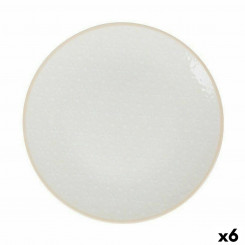Dessert plate Santa Clara Moonlight Porcelain Ø 19 cm (6 Units)