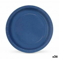Набор тарелок Algon Disposable Cardon Blue 10 шт., детали 23 х 23 х 1,5 см (36 шт.)