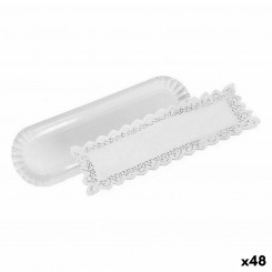 Набор подносов Algon Disposable White 2 шт, детали 10 х 36 см (48 шт.)