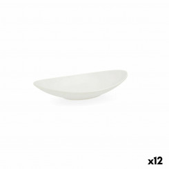 Duboki Tanjur Quid Select oval White Plastic 18 x 10.5 x 3 cm (12 Units)