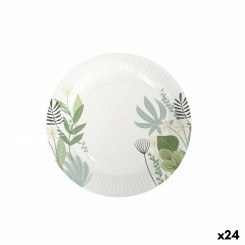 Набор тарелок Algon Disposable Cardboard Floral 8 шт., детали 23 см (24 шт.)