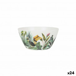 Bowl Alfares Melamine Jungle 15 x 7 cm (24 Units)