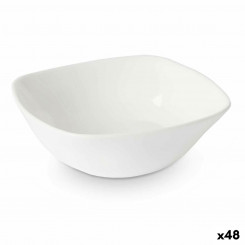 Bowl White 11 x 4 x 11 cm (48 Units) Square