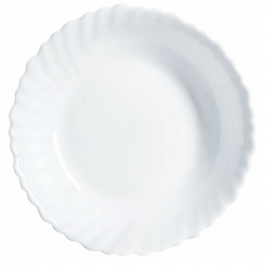 Dessert plate Luminarc Feston White Glass (Ø 18.5 cm)