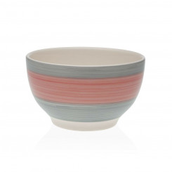 Bowl Versa Leanne Pink Ceramics 14 x 8.3 x 14 cm