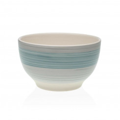 Bowl Versa Leanne Blue Ceramic 14 x 8.3 x 14 cm