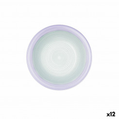 Duboki Tanjur Quid Kaleido Green Purple Ceramic 21.5 cm (12 Units)
