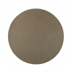 Table Mat Versa Circular Golden 37 x 37 cm Polyurethane