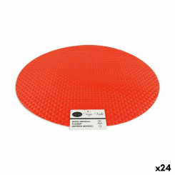 Tableware mat Viejo Valle Orange 38 cm (24 Units)