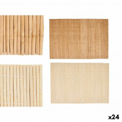 Table mat 30 x 44 cm Bamboo (24 Units)