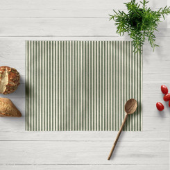 Place mat for tableware Belum Multicolored 45 x 35 cm Striped 2 Units