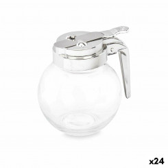 Honey Pot Transparent Glass 10.3 x 10 x 9 cm (24 Units)