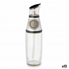 Boca za Ulje Transparent Crystal polypropylene ABS 500 ml (12 Units) Dosing dispenser