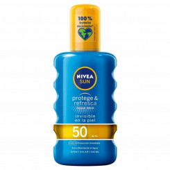 Sun protection spray PROTEGE & REFRESCA Nivea Spf 50 (200 ml) 50 (200 ml)
