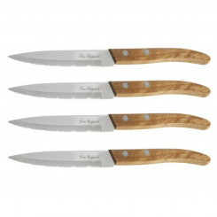 Knife Set Amefa 497511NT01PK4 Brown Metal 4 Pieces 21,5 cm (4 Units)