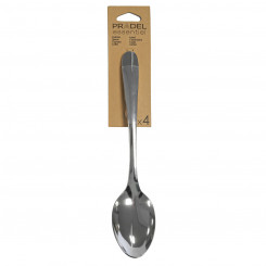 Set of Spoons Pradel essentiel Ondine Steel Metal 18 cm (4 Units)