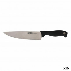 Нож кухонный Quttin Dynamic Black Silver 20 см (16 шт.)