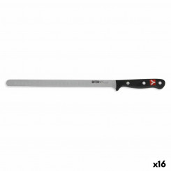 Нож для ветчины serrano Quuttin Sybarite Black Silver 28 см (16 шт.)
