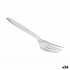 Set of reusable forks Algon 12 Pieces, parts 18 cm (36 Units)