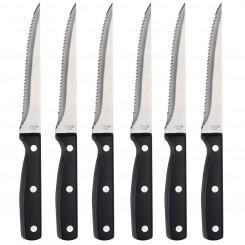 Knives Set Masterpro Gourmet Stainless steel (12.5 cm) (6 Pieces, parts)