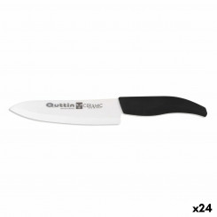 Chef's knife Quttin Ceramic Black 15 cm 1.8 mm (24 Units)