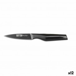 Paring knife Quttin Black Edition 10.5 cm 1.8 mm (12 Units)