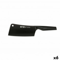 Large Kitchen Knife Quttin Black Edition 17.5 cm 2.5 mm (6 Units)