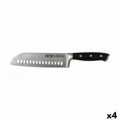 Santoku Knife Quttin Bull 17 cm (4 Units)