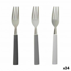 Set of forks Stainless steel (24 Units)