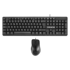 Мышь и клавиатура Tacens ACP0FR Чёрный