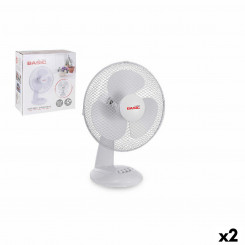 Настольный вентилятор Basic Home Белый 35 Вт 30 см (2 шт.)