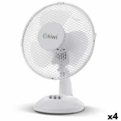 Настольный вентилятор Kiwi White Ø 27 см, 21 Вт (4 шт.)