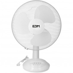 Настольный вентилятор EDM Ø 40 x 61 см Белый 45 Вт