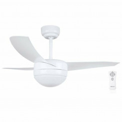 With light Ceiling fan Orbegozo CP88105 White 60 W