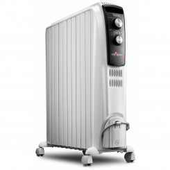 Oil radiator (10 fins) DeLonghi White 2500 W