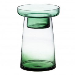 Küünlajalg 16,5 x 16,5 x 23,5 cm Roheline klaas