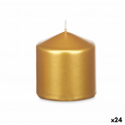 Candle Golden 7 x 7.5 x 7 cm (24 Units)
