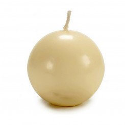 Свеча-шарик с крем-воском (7,5 x 7,5 x 7,5 см) (4 шт.)