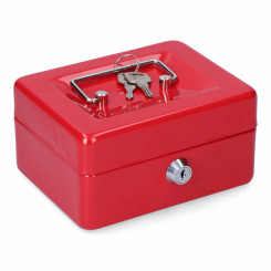 Safe-deposit box Micel CFC09 M13392 15,2 x 11,8 x 8 cm Red Steel