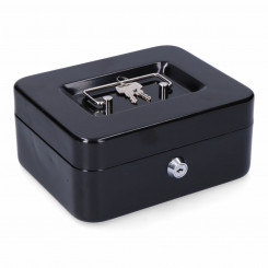 Safe-deposit box Micel CFC09 M13396 20 x 16 x 9 cm Black Steel