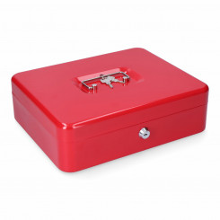 Safe-deposit box Micel CFC09 M13401 Red Steel 30 x 24 x 9 cm