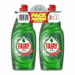 Liquid Dishwasher Fairy Fairy Ultra Poder Lavavajillas Concentrado Lote 650 ml (2 x 650 ml)