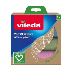 Microfibre cleaning cloth Vileda 4023103228634 3 Units