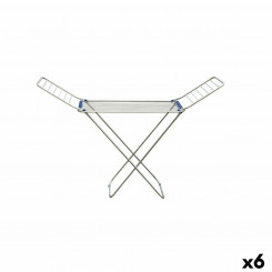 Collapsible Washing Drying Rack Confortime Aluminum 132 X 55 X 4 CM (6 Units)