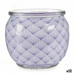 Scented candle Lavender 7.5 x 6.3 x 7.5 cm (12 Units)