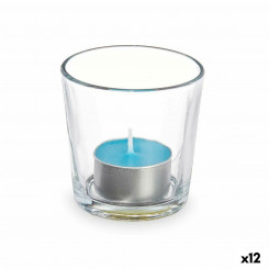Lõhnastatud küünal 7 x 7 x 7 cm (12 Ühikut) Klaas Ookeani